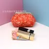 Porta-moedas de Tecido Novo, Carteira Pequena Estampada, Bolsa de Mão Criativa, Bolsa para Guardar Batom e Chaves Atacado