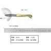 Cuchillo de acero de Damasco con cabeza de cobre tallada, cuchillo de acero con patrón, mango de latón, cuchillo con llave, mini cuchillo, cuchillo para fruta, cuchillo pelador