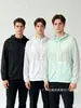 Marca de tendencia transfronteriza ropa de protección solar NK reflectante para hombre y mujer verano exterior correr fitness entrenamiento con capucha transpirable ropa deportiva casual