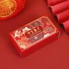 Caja de Dulces para Boda Tridimensional China al por Mayor Dulces de Boda Dátiles Familia Boda Caja de Papel con Juego de Cajas de Regalo Caja de Regalo de Dátiles Rojos