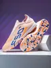 Zapatos de Fútbol de Gama Alta Transfronterizos con Tacos para Niños, Niñas y Adultos, Zapatos de Entrenamiento Transpirables Antideslizantes, Zapatos Deportivos Profesionales con Tacos Largos