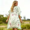 Itens de Moda Populares Transfronteiriços: Vestidos Estilo Europeu e Americano, Saídas de Praia tipo Biquíni, Vestidos Elegantes com Proteção Solar e Xales
