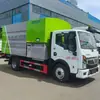 Suministro Directo de Fábrica Dongfeng Dolly 140 Caballos de Fuerza Vehículo Triturador de Árboles Espacios Verdes Urbanos Trituración y Astillado Vehículo de Transporte Cerrado