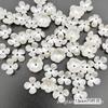 Materiais DIY de Concha, Acessórios de Pétala, Grampos de Cabelo Artesanais, Boutonnières, Flores para Nail Art, Pétalas de Pérola Imitação de ABS que Não Soltam