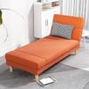 Tumbona de Concubina de Balcón Sofá Cama Individual Sofá Plegable Simple para Apartamento Pequeño Sofá Cama Plegable Alquiler Sofá de Tela Doble Uso