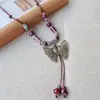 Nuevo collar de cerámica estilo étnico vintage para mujer, cadena larga para suéter, pequeños accesorios transfronterizos, venta al por mayor desde el fabricante