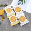 Saco para Embalagem de Bolo da Lua de Meio Outono 50G75G100G Plástico Transparente Fundo Pele de Gelo Gema de Ovo Crocante Selado a Quente Saco para Bolo da Lua