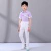 TTYGJ Roupa de golfe de verão infantil camisa polo de manga curta para meninos e meninas roupa esportiva de equipe traje de badminton