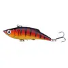 Set de Señuelos de Plástico Micro-Vib para Lucio y Lobina, Set de Señuelos Multifuncionales para Pesca en Agua Dulce