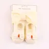 Conjunto de calcetines y diadema para bebés que están aprendiendo a caminar, calcetines cortos antideslizantes, diadema y accesorio para la cabeza de nailon jacquard para recién nacidos
