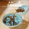 Dispensador de Comida para Mascotas, Trompo Giratorio para Gatos, Juguete Giratorio Multifuncional para Gatos, Juguete Rompecabezas de Auto-Entretenimiento y Alivio del Aburrimiento, Comedero Lento para Gatos