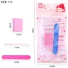 Kit de Ferramentas para Manicure de Unhas Postiças Lixa de Unha Tira de Lixa Lixa de Esponja Lixa de Placa de Gel Garfo de Cutícula Bastão de Cristal Separador de Dedos