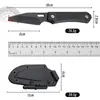 Cuchillo Recto Pequeño de Supervivencia para Acampar al Aire Libre Más Vendido Portátil con Funda K Cuchillo Táctico de Autodefensa Navaja de Bolsillo Afilada