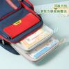 Bolsa de Almacenamiento de Papeles de Examen con Abertura Grande en Forma de L Bolsa de Almacenamiento de Papeles de Examen de Gran Capacidad Bolsa para Tutorías Malla Bolsa Portátil para Documentos Venta al por Mayor