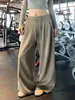 Colección Otoño 2026: Pantalones Deportivos Relajados y sin Esfuerzo de Cintura Alta Adelgazantes para Mujer, Versátiles de Pierna Ancha Corte Recto
