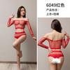 Lingerie Sensual Noturna Body Sexy Quente de Peça Única em Renda com Abertura no Gancho Design Sem Tirar Combo Atacado