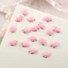 Lindos Dibujos Animados Tridimensionales de Fresa con Crema Accesorios para Uñas de Resina Nuevos Fresas Artificiales Accesorios para Taladro de Uñas
