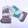 Guantes Protectores Especiales de Piel de Vaca para Soldadura, Engrosados y Reforzados, Antideslizantes y Resistentes al Desgaste, Guantes de Protección Laboral para Soldadura Resistentes a Altas Temperaturas para Soldadores