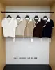 Camisa Polo Tricotada de Manga Curta Han Xun Intelectual Color Block Retrô Emagrecedora para Mulheres Verão 2026 Novo Estilo 26871