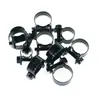 Fabricante de Abrazaderas para Manguera Mini de Acero al Hierro y Carbono con Zincado Negro Transfronterizas, Abrazaderas para Línea de Combustible de Automóviles, Mini Abrazaderas para Manguera, Abrazaderas de Alta Resistencia