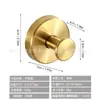 Ganchos de ventosa de acero inoxidable transfronterizos, fuertes y sin rastro, adecuados para colgar ropa y sombreros, ganchos de metal y soporte para etiquetado personalizado