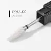 Broca de cerâmica para nail art transfronteiriça de alta qualidade, tipo bala única, ferramenta de lixador de unhas elétrico, broca tipo espiga