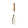 Cabo de Madeira de Acácia Espátula de Silicone Conjunto de Utensílios de Cozinha Conjunto de 7 Peças Espátula de Cozinha Resistente a Altas Temperaturas Colher de Sopa Cozinha Diária