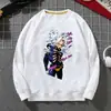 Jojo Bizarre Adventure Anime Mangá Japonês Moletom com Capuz Suéteres Estampado Tendência Roupas Masculinas Hip Hop Masculino