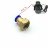 Dron T-tipo Y-tipo Tee para Protección de Cultivos Agrícolas 6mm 8mm Tubería de Agua Adaptador Neumático Bomba de Agua Codo Recto