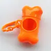 Dispensador de Sacos de Lixo para Pet Tipo Osso com Coletor de Fezes Dispensador de Suprimentos para Pet Caixa Dispensadora de Sacos para Cachorro Totalmente Biodegradáveis