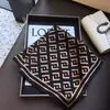 Pañuelo de seda pequeño con estampado de verano y otoño para mujer, pequeño, largo, de alta gama, estilo francés, cuadrado, para atar y atar.