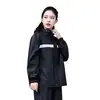 Conjunto de Impermeable y Pantalón de Lluvia para Lluvia Fuerte, Nuevo PVC Grueso Transpirable, Adecuado para Reparto, Exteriores, Ciclismo para Hombres y Mujeres