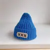 Gorro estiloso para niños de otoño e invierno, gorro versátil estilo coreano para primavera, gorro de lana para niños y niñas con personalidad única
