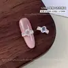Base Sin Fondo Anillo de Diamante de Zirconia Decoraciones de Pedrería para Uñas Nuevo Lujo Ligero Súper Brillante Blanco Translúcido Huevo de Paloma Anillo de Diamante para Uñas Bolas de Diamante para Uñas