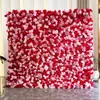 Parede de Fundo com Flores Artificiais Atacado, Parede de Flores Artificiais Popular para Fotos, Arranjo de Flores para Decoração de Hotel, Parede de Flores de Rosa para Casamentos Internos