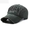Gorra Lavada con Letra Transfronteriza para Hombre Gorra de Camionero Retro Europea y Americana Protector Solar Exterior Copete Profundo Sombrero Pequeño que Muestra la Cara para Mujer