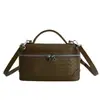 Bolso de Mujer de Nicho Exquisito Súper Popular 2026 Nueva Moda Bolso Cruzado Tejido con un Toque de Alta Gama Bolso de Mano Casual Bolso Cuadrado Pequeño