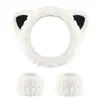 Faixa de Cabelo com Orelhas de Gato Fofas Amazon Pulseira à Prova d'Água Faixa de Cabelo Pulseira de Pulso terno Lavar o Rosto Pulseira de Pulso Feminina Aplicar Máscara