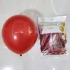 Globo color maca 10 pulgadas 2.2g 6 Globo color maca individual grueso globo de decoración para fiesta