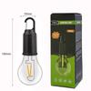 Nueva Bombilla de Luz Cálida Solar para Exteriores Iluminación Recargable Estilo Camping Luz LED Atmósfera Bombilla de Estilo Camping