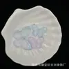 Hielo a través de mariposa de dos colores perforada hecha a mano DIY accesorios para joyería accesorios red hot tiembla suministro en vivo en stock al por mayor
