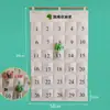 Bolsa de almacenamiento para cuerda de saltar de jardín de infantes Bolsa de almacenamiento para colgar en la pared del aula Bolsa de almacenamiento para toalla de sudor Lienzo de clase escolar Bolsa colgante para teléfono móvil y artículos varios