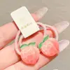 Elásticos de cabelo infantis coloridos com frutas que não embaraçam o cabelo, elásticos de cabelo para meninas que não danificam o cabelo, elásticos de cabelo para bebês, elásticos de cabelo de alta elasticidade