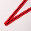 Fita Elástica de Nylon Colorida com Borda Ondulada de 1,5 cm, Fita de Renda Festonada, Acessórios de Cabelo DIY, Cadarços, Acessórios de Vestuário