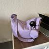 Estilo coreano novo candy color grande capacidade artística casual pingente estilo ocidental simples diário das mulheres bolsa mensageiro ombro