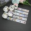 Hot Stamping e Fita de Papel Atacado DIY Personagem Handbook Fita Rasgável e Fita de Papel Perfurada Fabricante