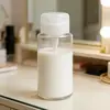 Garrafa Refilável Tipo Pressão para Viagem para Removedor de Esmalte, Garrafa Transparente de Água Removedora de Maquiagem, Frasco Vazio Refilável de Tônico Cosmético