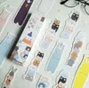 Marcador de Libro Alien Mu Ran Lindo Oso del Instituto de Investigación Marcador de Página de Libro Tarjeta Regalo Creativo Tarjeta con Mensaje 30 Dibujos Animados