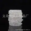 Lanterna Criativa Transparente Galvanizada Colorida Acrílico com Contas Cortina de Porta Pingente de Corrente de Contas Decorativo para Árvore de Natal
