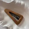 Color Maillard Terciopelo Calado BB Pasador de Pelo Moda Francesa Pinza para Flequillo Pinza Lateral Accesorios para el Cabello Nuevo Pasador